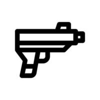 gun icon. vector icon for your website, mobile, presentation, and logo design.