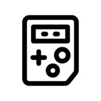 console icon. vector icon for your website, mobile, presentation, and logo design.