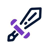 sword icon. vector icon for your website, mobile, presentation, and logo design.