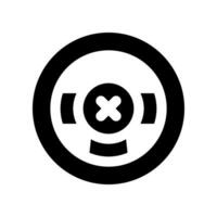steering wheel icon. vector icon for your website, mobile, presentation, and logo design.