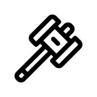 hammer icon. vector icon for your website, mobile, presentation, and logo design.