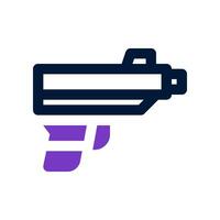 gun icon. vector icon for your website, mobile, presentation, and logo design.