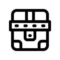 chest icon. vector icon for your website, mobile, presentation, and logo design.