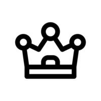 crown icon. vector icon for your website, mobile, presentation, and logo design.