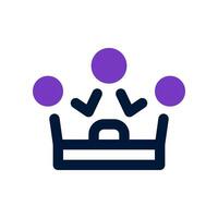 crown icon. vector icon for your website, mobile, presentation, and logo design.