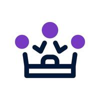 crown icon. vector icon for your website, mobile, presentation, and logo design.