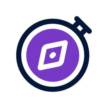 compass icon. vector icon for your website, mobile, presentation, and logo design.