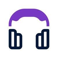 headphone icon. vector icon for your website, mobile, presentation, and logo design.