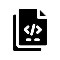 file icon. vector icon for your website, mobile, presentation, and logo design.