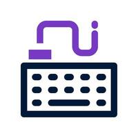 keyboard icon. vector icon for your website, mobile, presentation, and logo design.