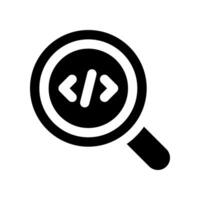 search icon. vector icon for your website, mobile, presentation, and logo design.