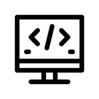 web development icon. vector icon for your website, mobile, presentation, and logo design.