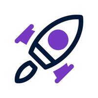 rocket icon. vector icon for your website, mobile, presentation, and logo design.