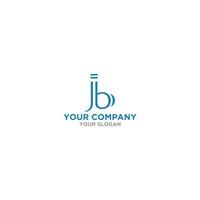 J and B logo design vector template