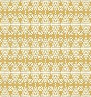 Native American vector gold seamless pattern. Endless Aztec, Maya, Inca ornament. Drawing for background and fabric