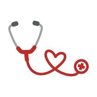 stethoscope  icon graphic vector illustration