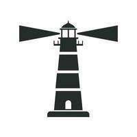 lighthouse icon graphic vector illustration