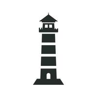 lighthouse icon graphic vector illustration