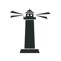 lighthouse icon graphic vector illustration