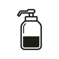 hand sanitizer icon graphic vector design illustration