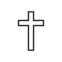 cristiano cruzar icono gráfico vector diseño ilustración
