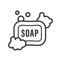 Soap icon graphic vector design illustration