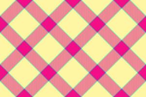 Fabric texture plaid of tartan check textile with a background seamless pattern vector. vector