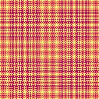 Fabric texture pattern of textile vector seamless with a background tartan check plaid.