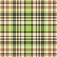 Check pattern vector of textile fabric seamless with a plaid background texture tartan.