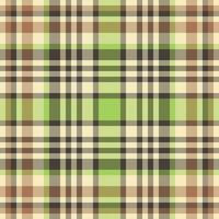 Check pattern vector of textile fabric seamless with a plaid background texture tartan.