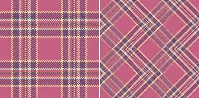 Seamless vector check of pattern texture background with a fabric textile plaid tartan.