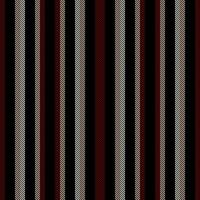 Texture vector fabric of seamless background pattern with a stripe textile lines vertical.