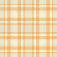 Seamless texture pattern of tartan check plaid with a vector textile background fabric.