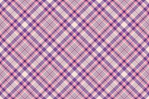 Pattern seamless texture of plaid check fabric with a textile background tartan vector. vector