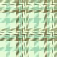 Fabric plaid pattern of texture textile seamless with a vector tartan background check.