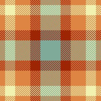 Tartan textile seamless of background fabric texture with a pattern plaid check vector. vector