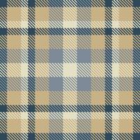 Check pattern texture of textile tartan seamless with a vector plaid fabric background.