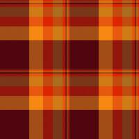 Texture vector check of fabric tartan background with a plaid pattern textile seamless.