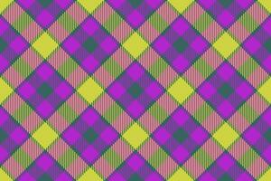 Background fabric textile of plaid texture tartan with a seamless vector pattern check.