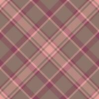 Plaid pattern vector. Check fabric texture. Seamless textile design for clothes, paper print. vector