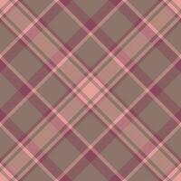 Plaid pattern vector. Check fabric texture. Seamless textile design for clothes, paper print. vector