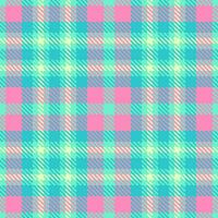 Seamless texture check of background vector pattern with a fabric textile plaid tartan.