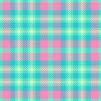 Seamless texture check of background vector pattern with a fabric textile plaid tartan.