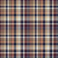 Seamless pattern of scottish tartan plaid. Repeatable background with check fabric texture. Vector backdrop striped textile print.