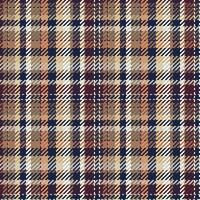 Seamless pattern of scottish tartan plaid. Repeatable background with check fabric texture. Vector backdrop striped textile print.