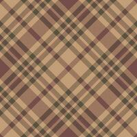 Plaid pattern vector. Check fabric texture. Seamless textile design for clothes, paper print. vector