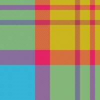 Seamless vector check of texture textile fabric with a background tartan pattern plaid.