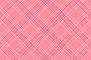 Vector seamless tartan of check fabric pattern with a background texture plaid textile.