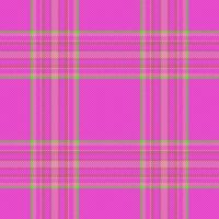 Check seamless tartan of vector texture pattern with a textile plaid background fabric.