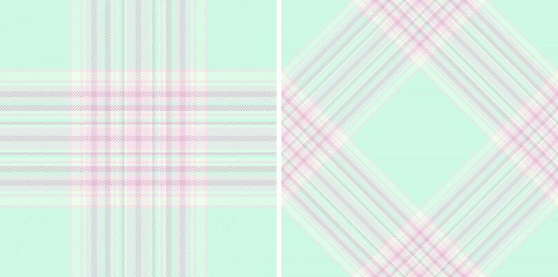 Textile texture seamless of background vector check with a plaid fabric pattern tartan.
